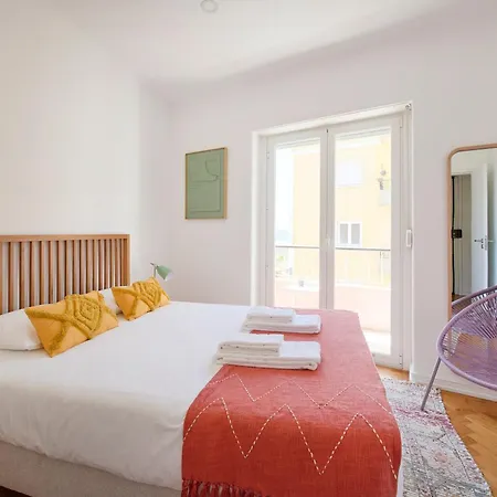 Belem River View W Amazing Balcony, By Timecooler Apartment Lisbon