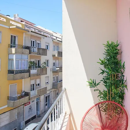 Belem River View W Amazing Balcony, By Timecooler Apartament