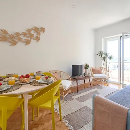 Apartament Belem River View W Amazing Balcony, By Timecooler Lizbona