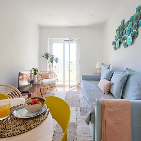 Belém River View W Amazing Balcony, By Timecooler Apartmán