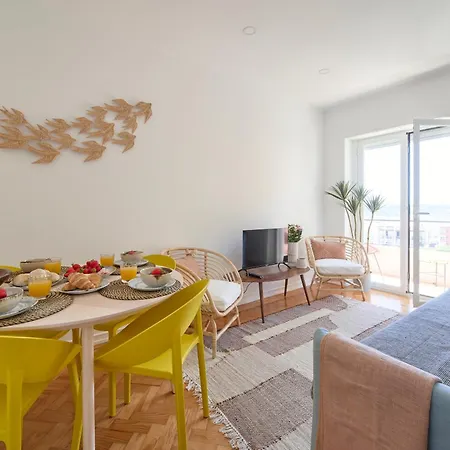 Belém River View W Amazing Balcony, By Timecooler Appartement