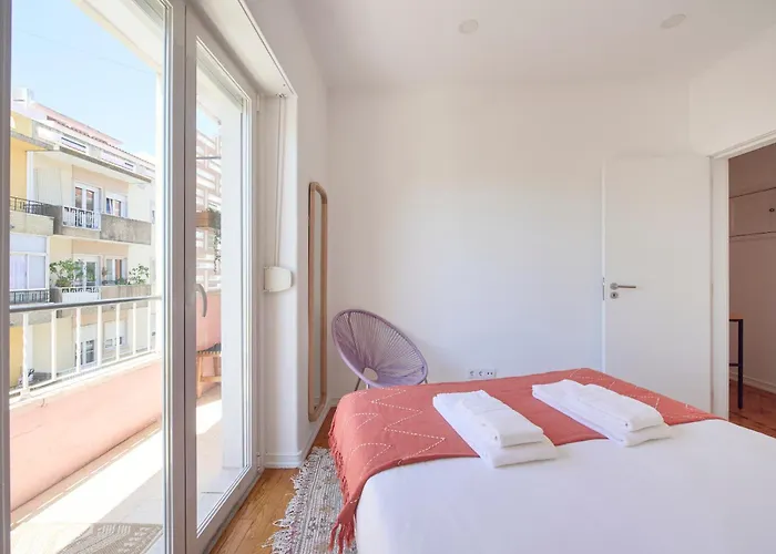 Belém River View W Amazing Balcony, By Timecooler Appartement *