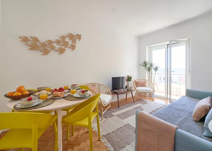 Belém River View W Amazing Balcony, By Timecooler Appartement